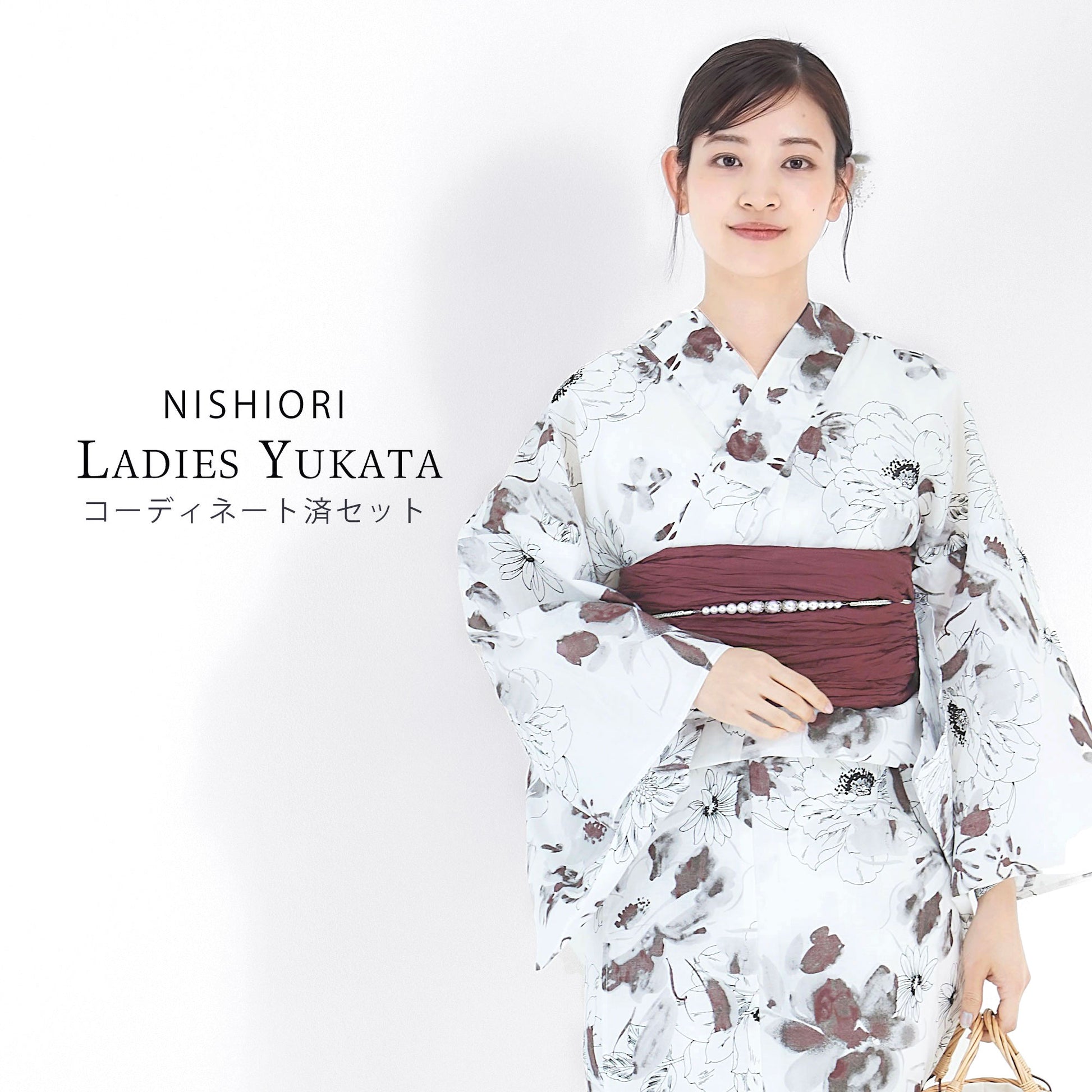 【レンタル】浴衣 フルセット No.80