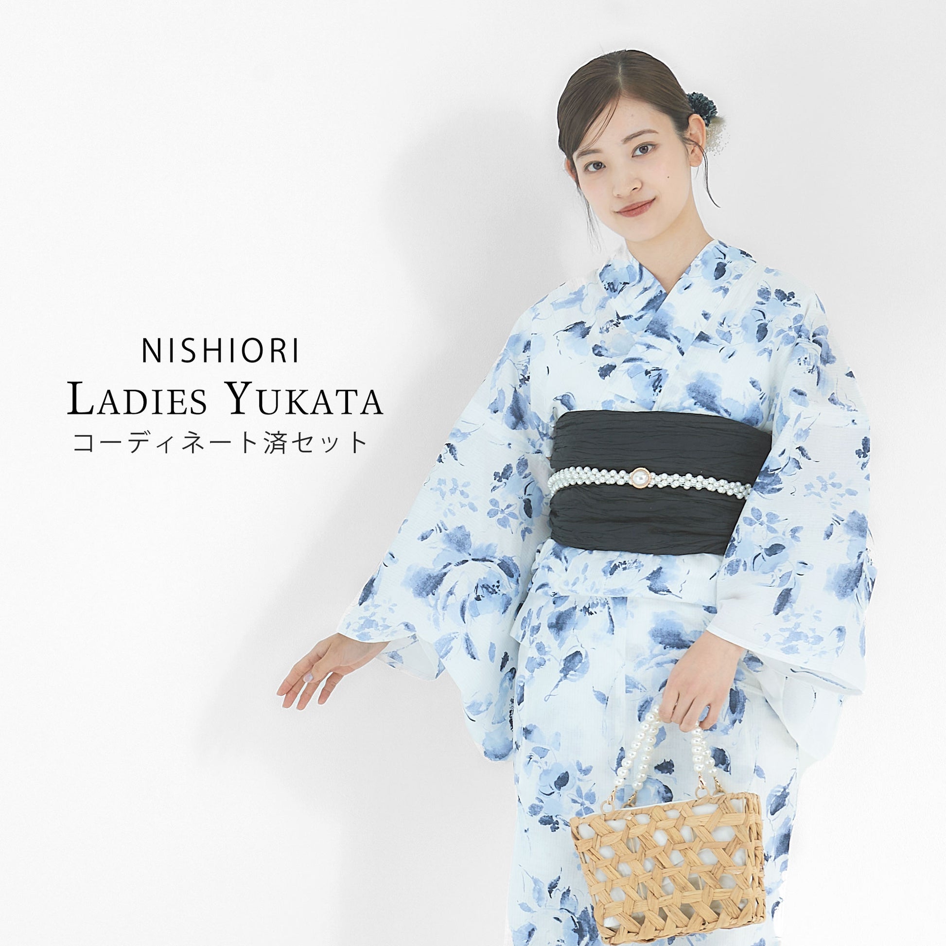 【レンタル】浴衣 フルセット No.97