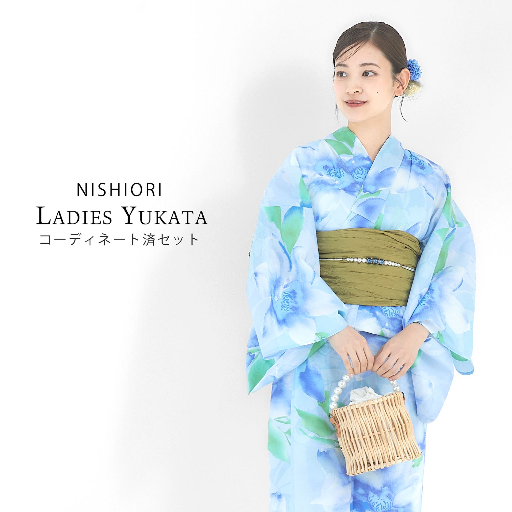 【レンタル】浴衣 フルセット No.98
