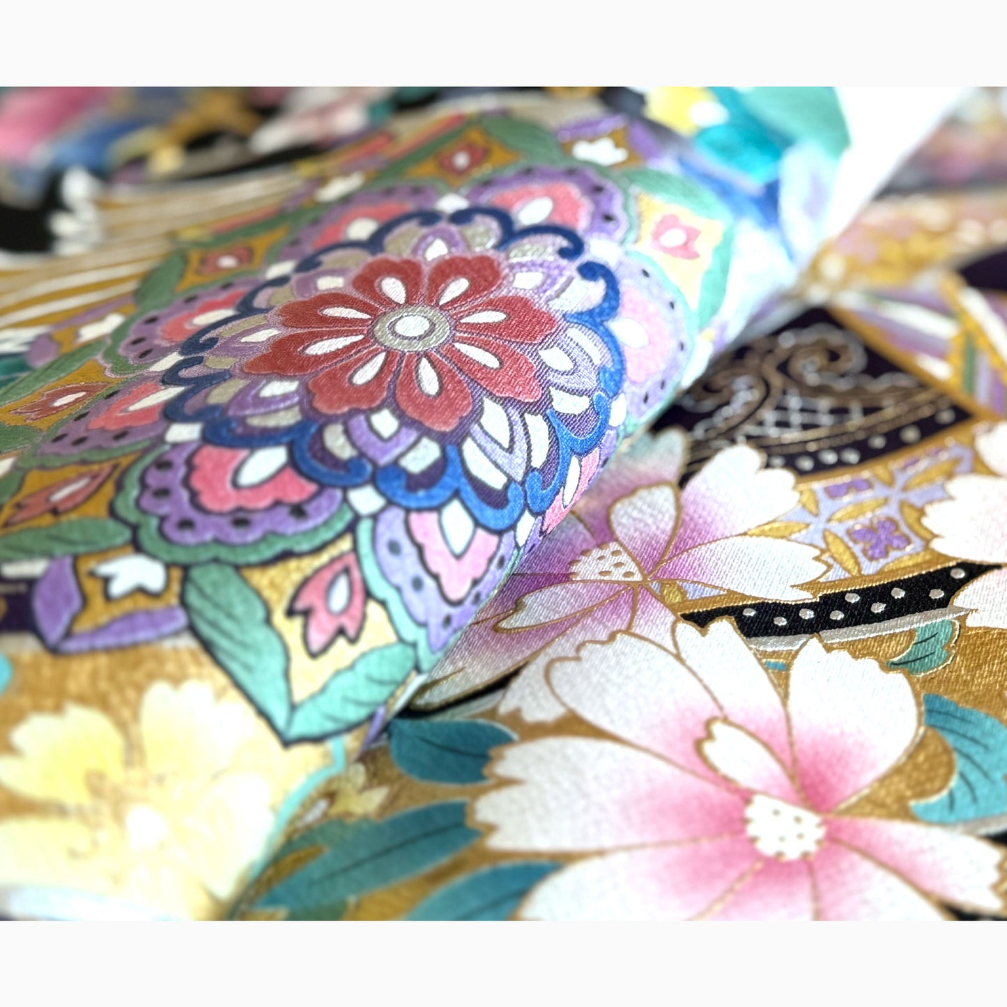 レンタル黒留袖フルセットLLサイズ【結婚式婚礼貸衣装】【往復送料無料】No80