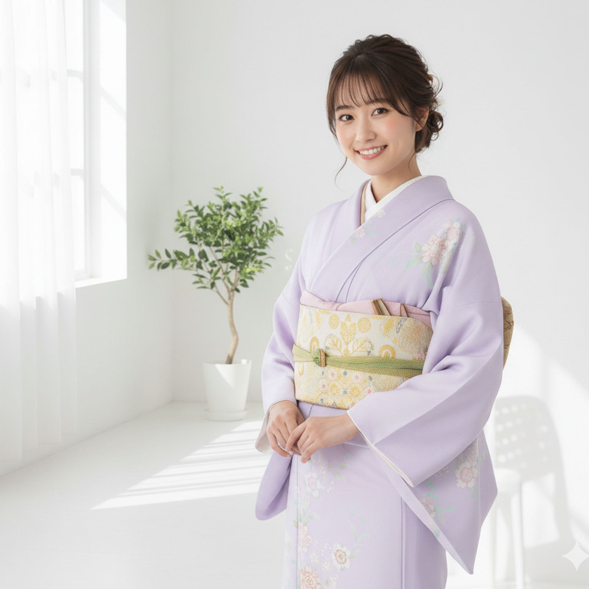 レンタル訪問着フルセット