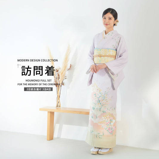 レンタル訪問着フルセット