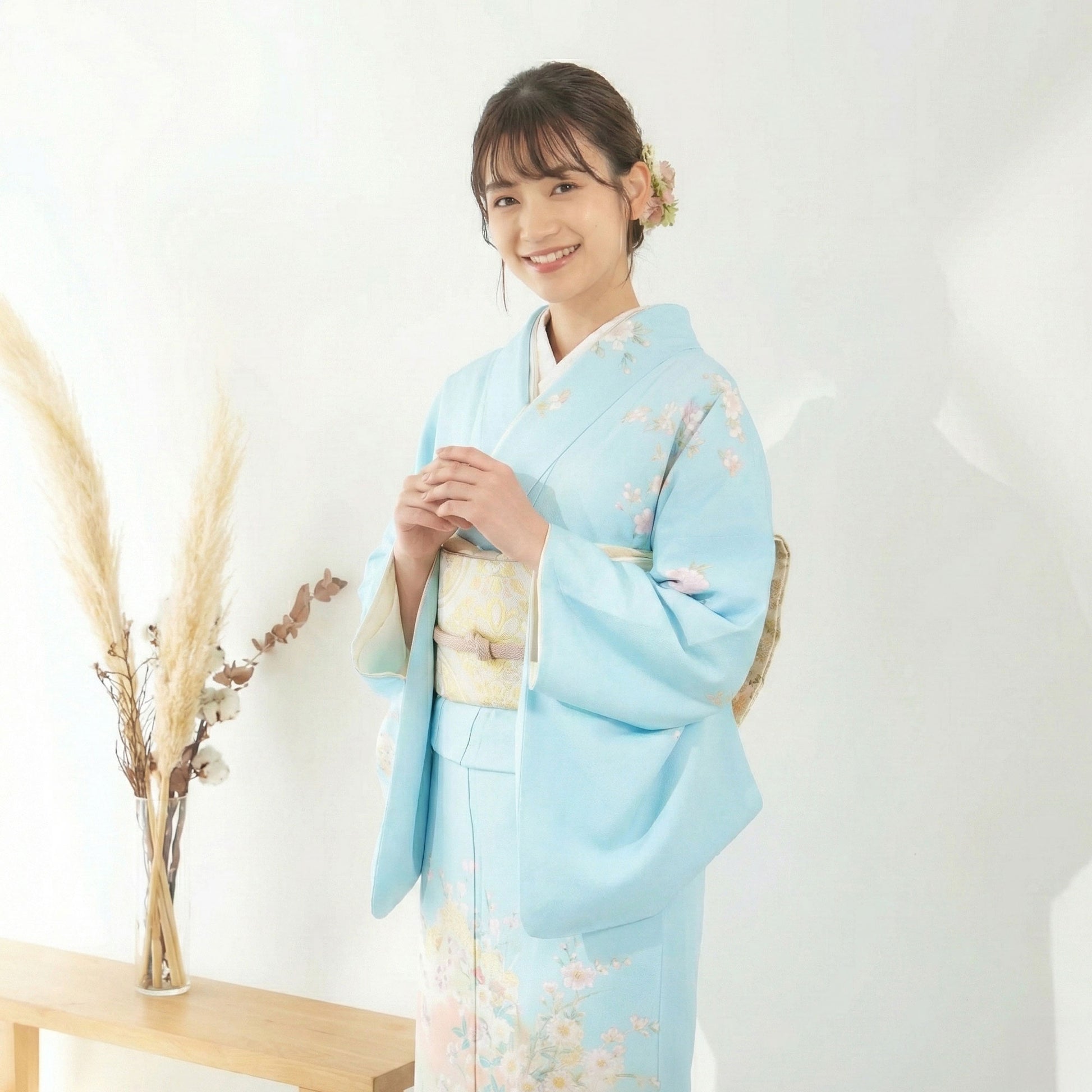 レンタル訪問着フルセット