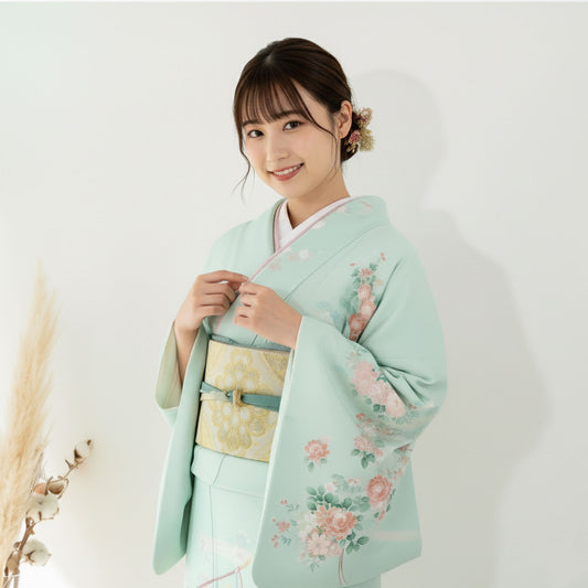 レンタル訪問着フルセット
