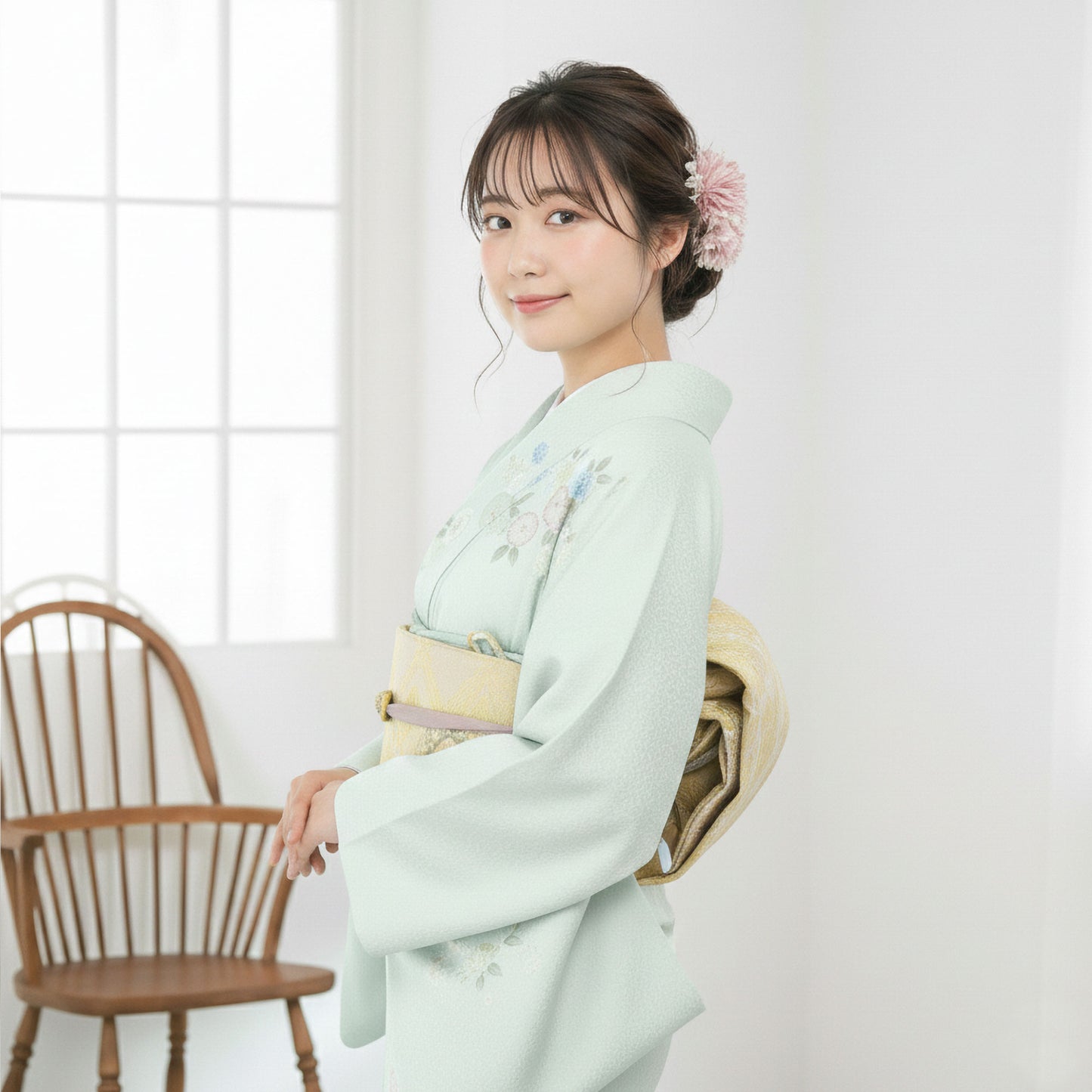レンタル訪問着フルセット