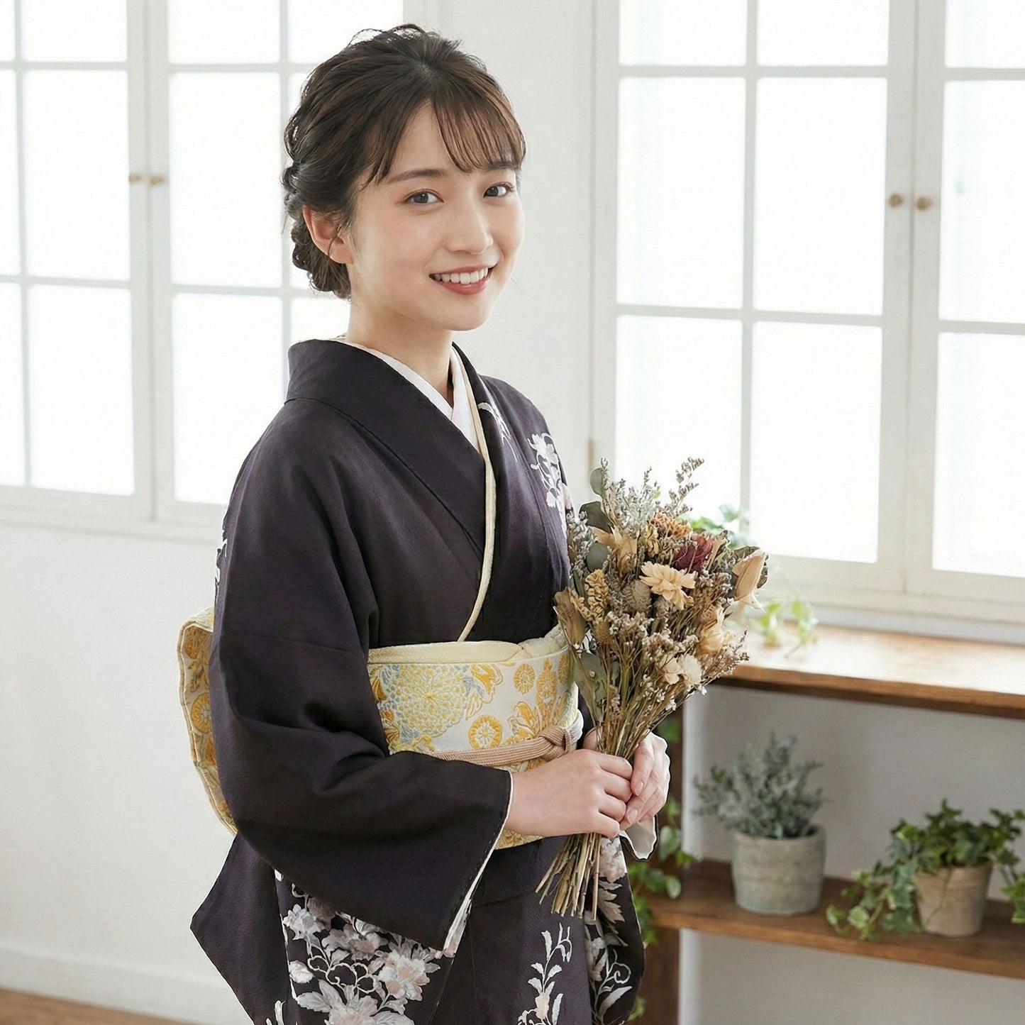 レンタル訪問着フルセット