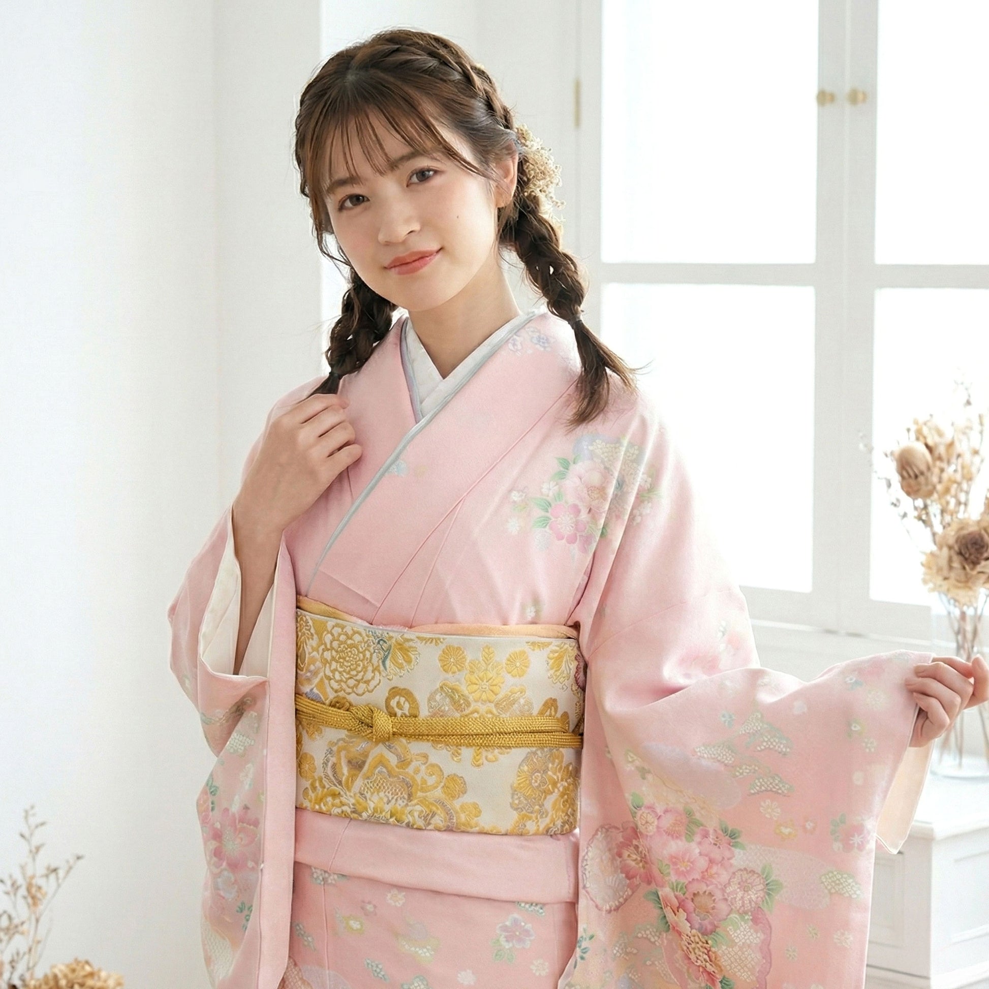 レンタル訪問着フルセット