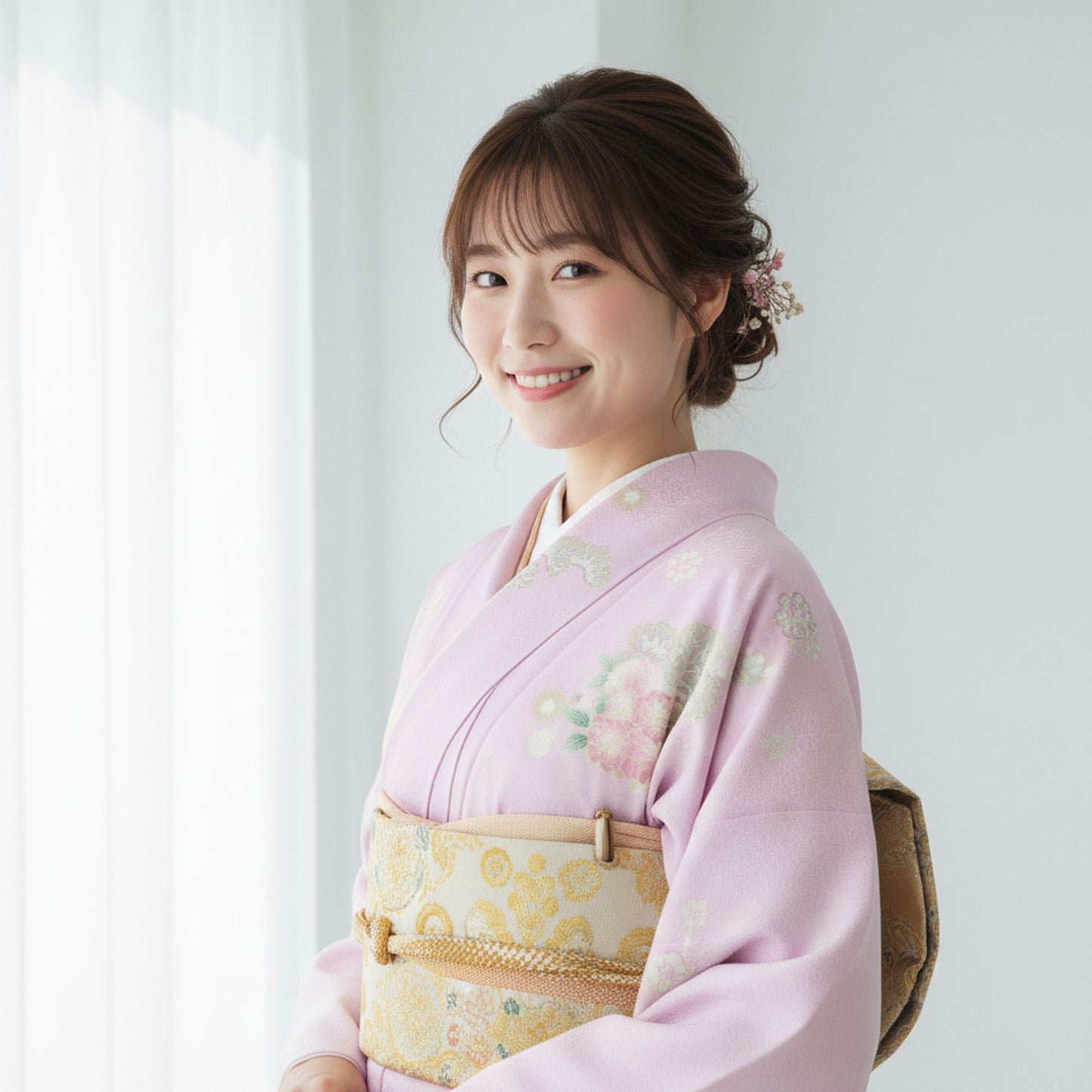 レンタル訪問着フルセット