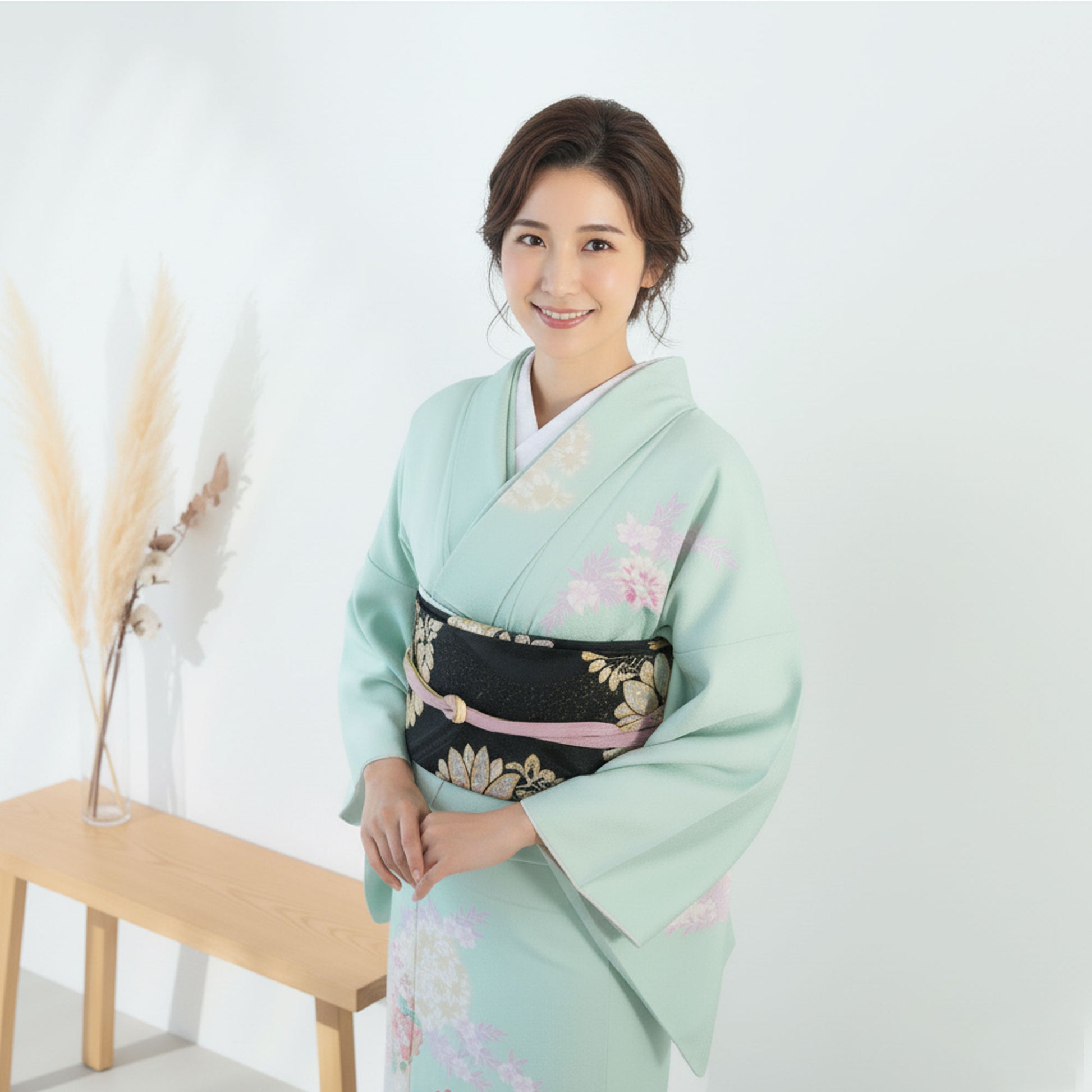 レンタル訪問着フルセット