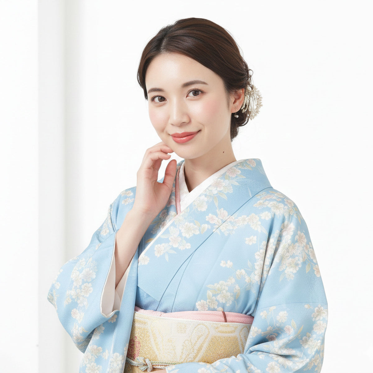 レンタル訪問着フルセット
