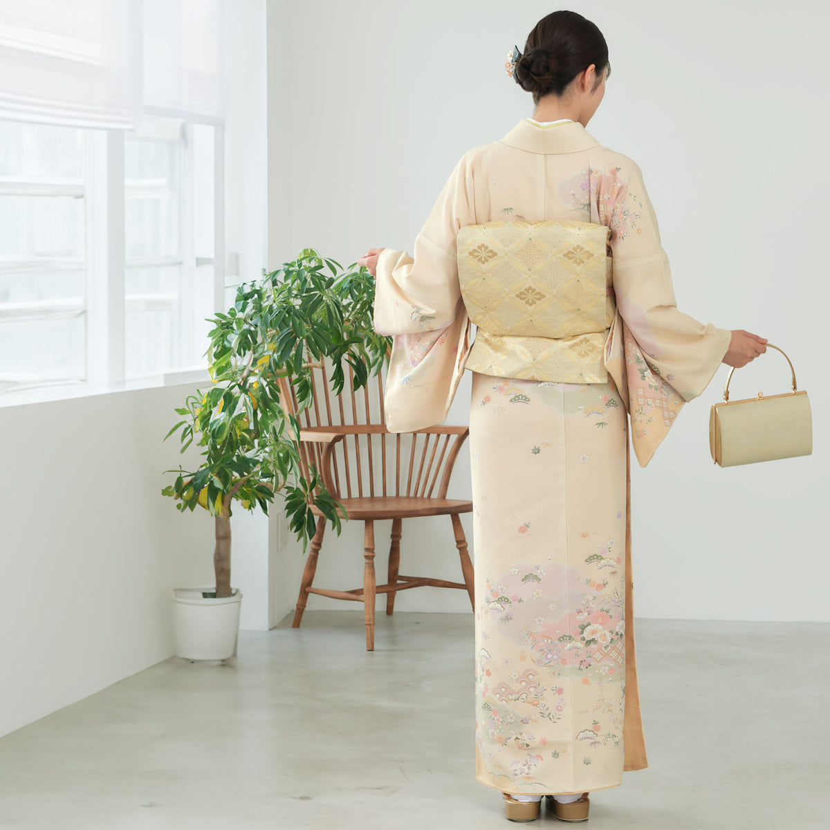 訪問着レンタル着物レンタル貸衣装フルセット入学式卒業式七五三結婚式お宮参り結納お茶会パーティー母親ママ人気訪問着レンタル付下げ【トールサイズ】