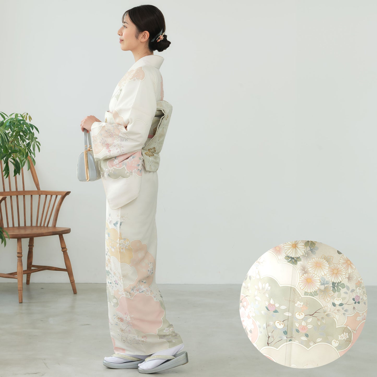 訪問着レンタル着物レンタル貸衣装フルセット入学式卒業式七五三結婚式お宮参り結納お茶会パーティー母親ママ人気訪問着レンタル付下げ【トールサイズ】