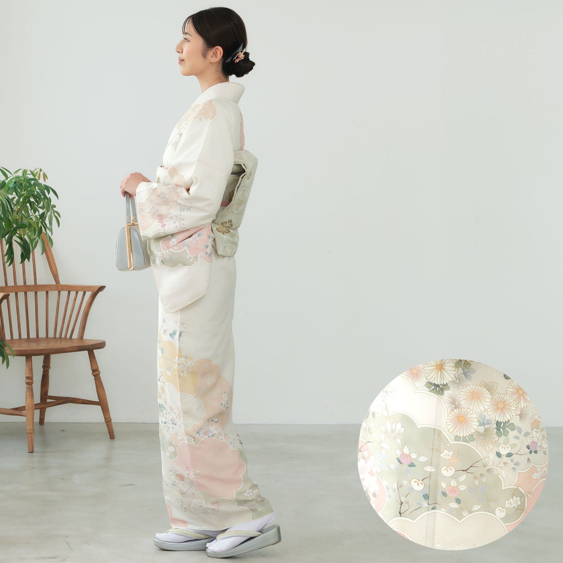 訪問着レンタル着物レンタル貸衣装フルセット入学式卒業式七五三結婚式お宮参り結納お茶会パーティー母親ママ人気訪問着レンタル付下げ【トールサイズ】