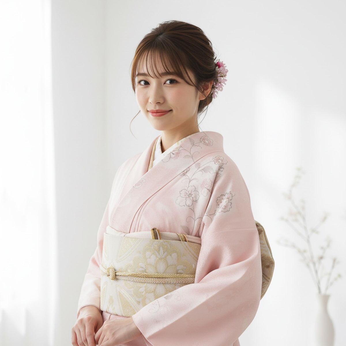 レンタル訪問着フルセット