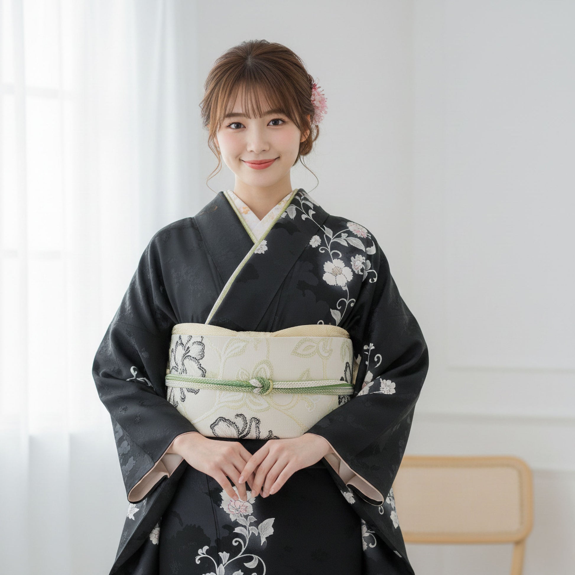 レンタル訪問着フルセット