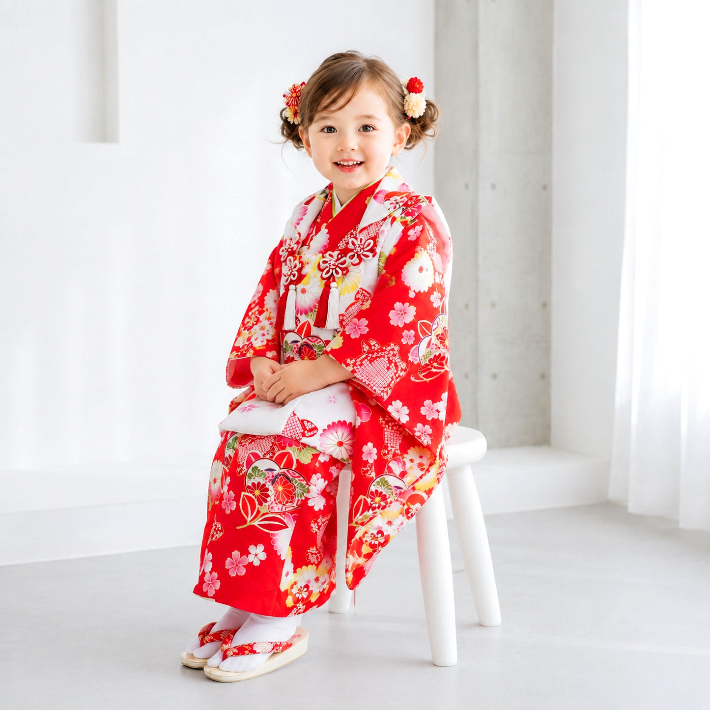 【お買い物マラソン半額クーポン配布中!】【レンタル】七五三女の子3歳着物被布753着物フルセット和がままブランド着物貸衣装七五三三歳子供着物女児子ども結婚式和装古典柄レトロ昔ながらの和柄【往復送料無料】No.32755歳7歳男の子袴帯