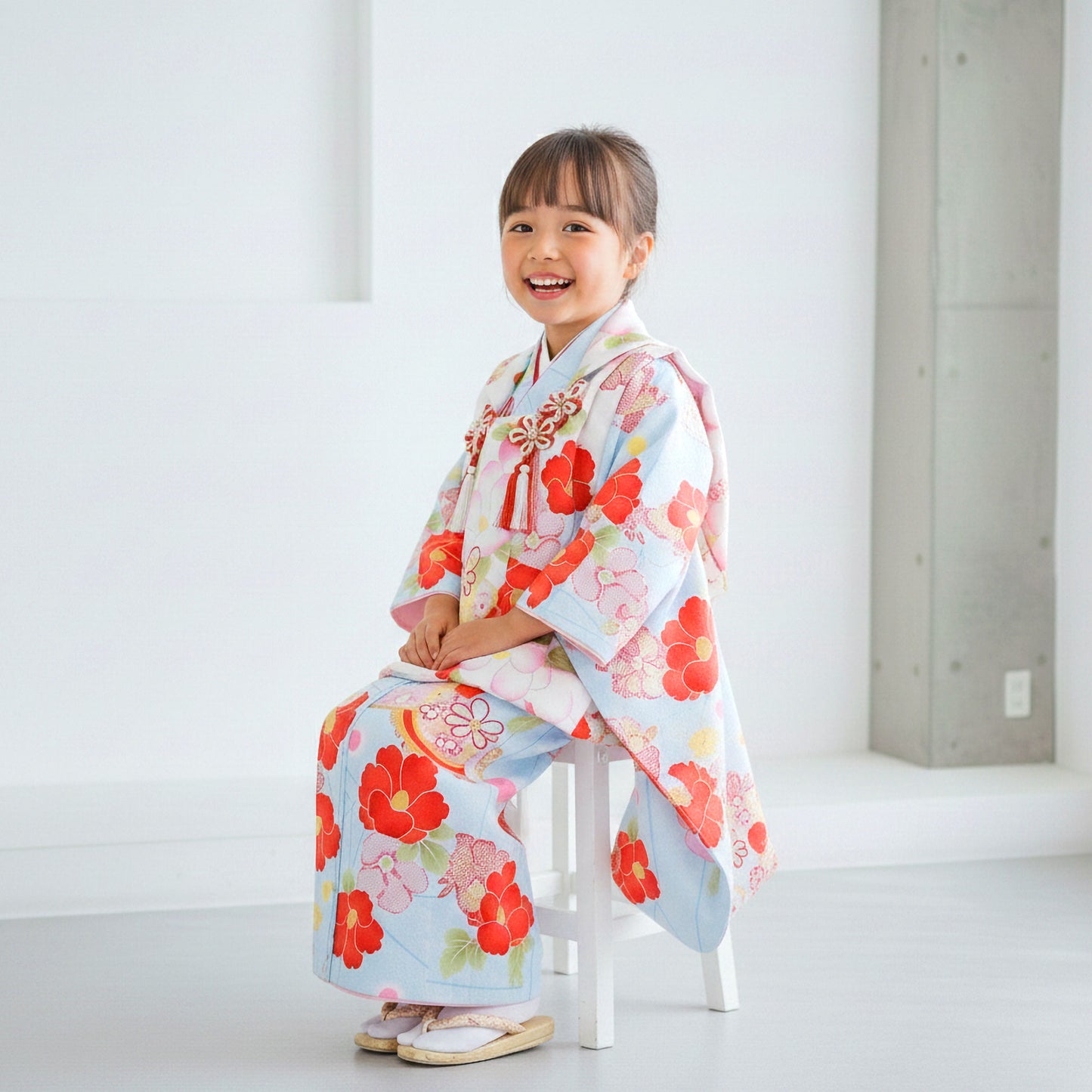【お買い物マラソン10%OFFクーポン配布中!】【レンタル】七五三女の子3歳着物被布753着物フルセット和がままブランド着物貸衣装七五三三歳子供着物女児子ども結婚式和装古典柄レトロ昔ながらの和柄【往復送料無料】No.