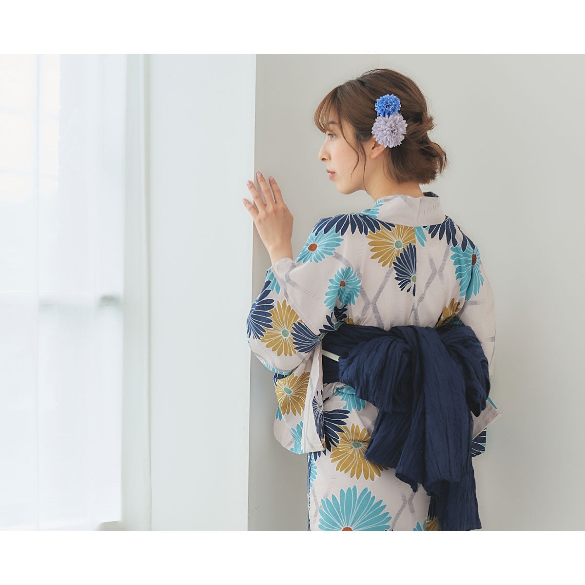 【レンタル】浴衣 フルセット No.37
