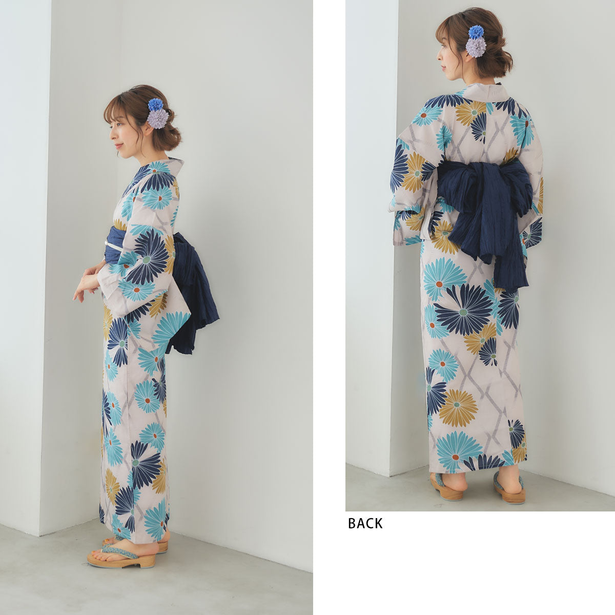 【レンタル】浴衣 フルセット No.37