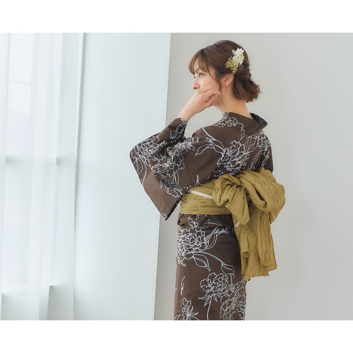 【レンタル】浴衣 フルセット No.38