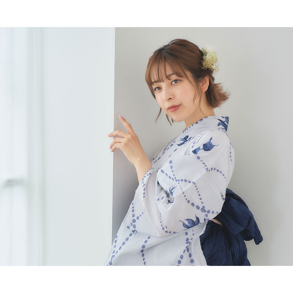 【レンタル】浴衣 フルセット No.40