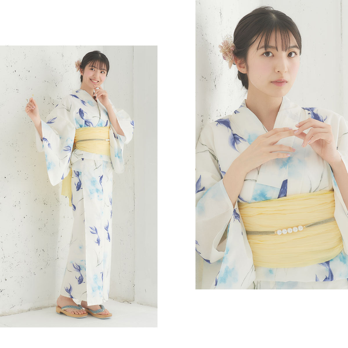 【レンタル】浴衣 フルセット No.46