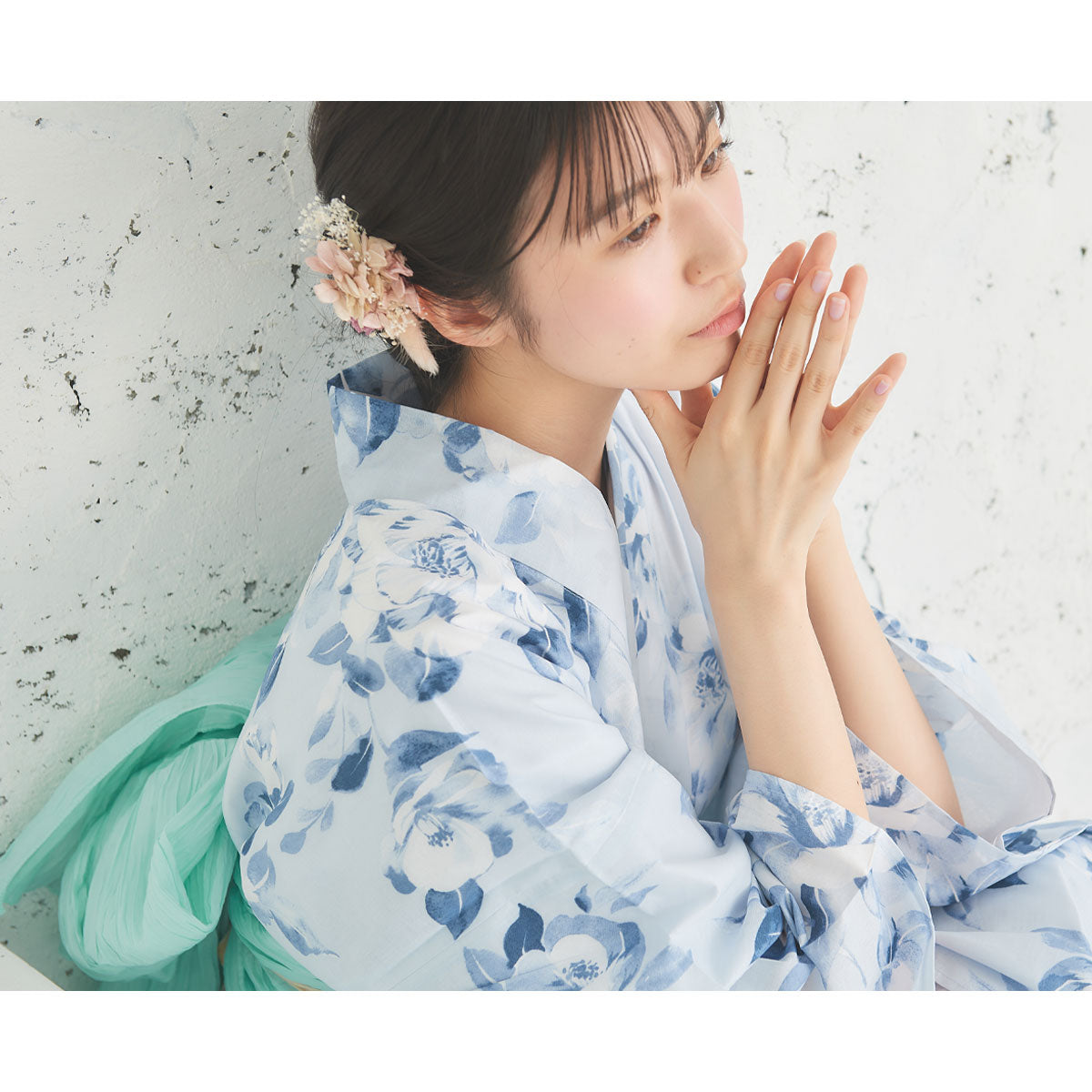【レンタル】浴衣 フルセット No.50