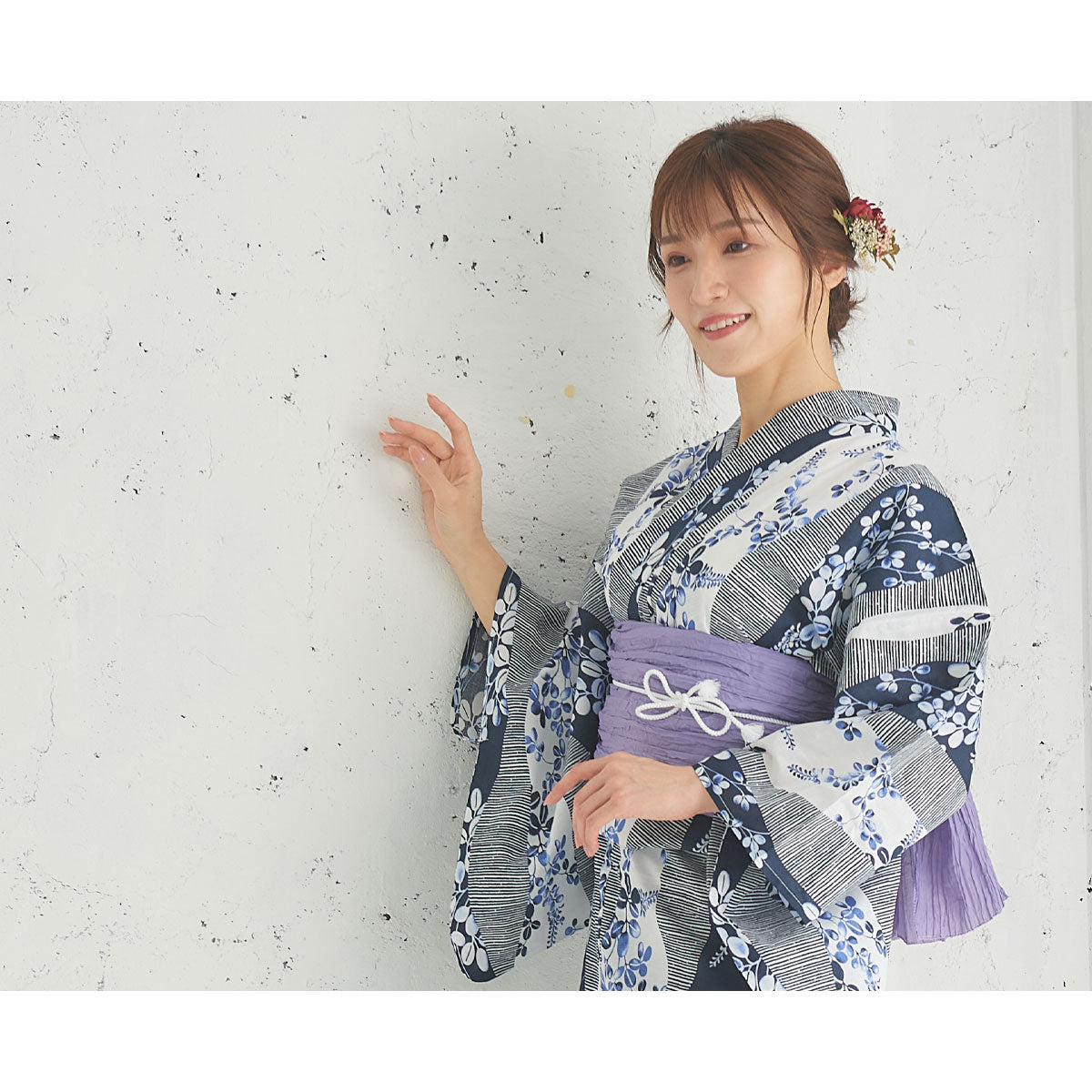 【レンタル】浴衣 フルセット No.53