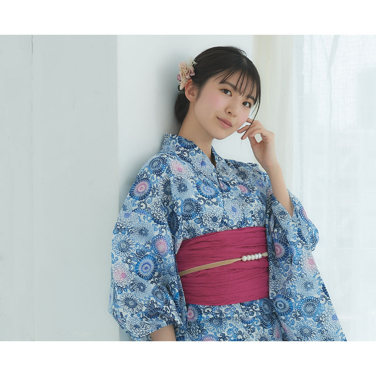 【レンタル】浴衣 フルセット No.57