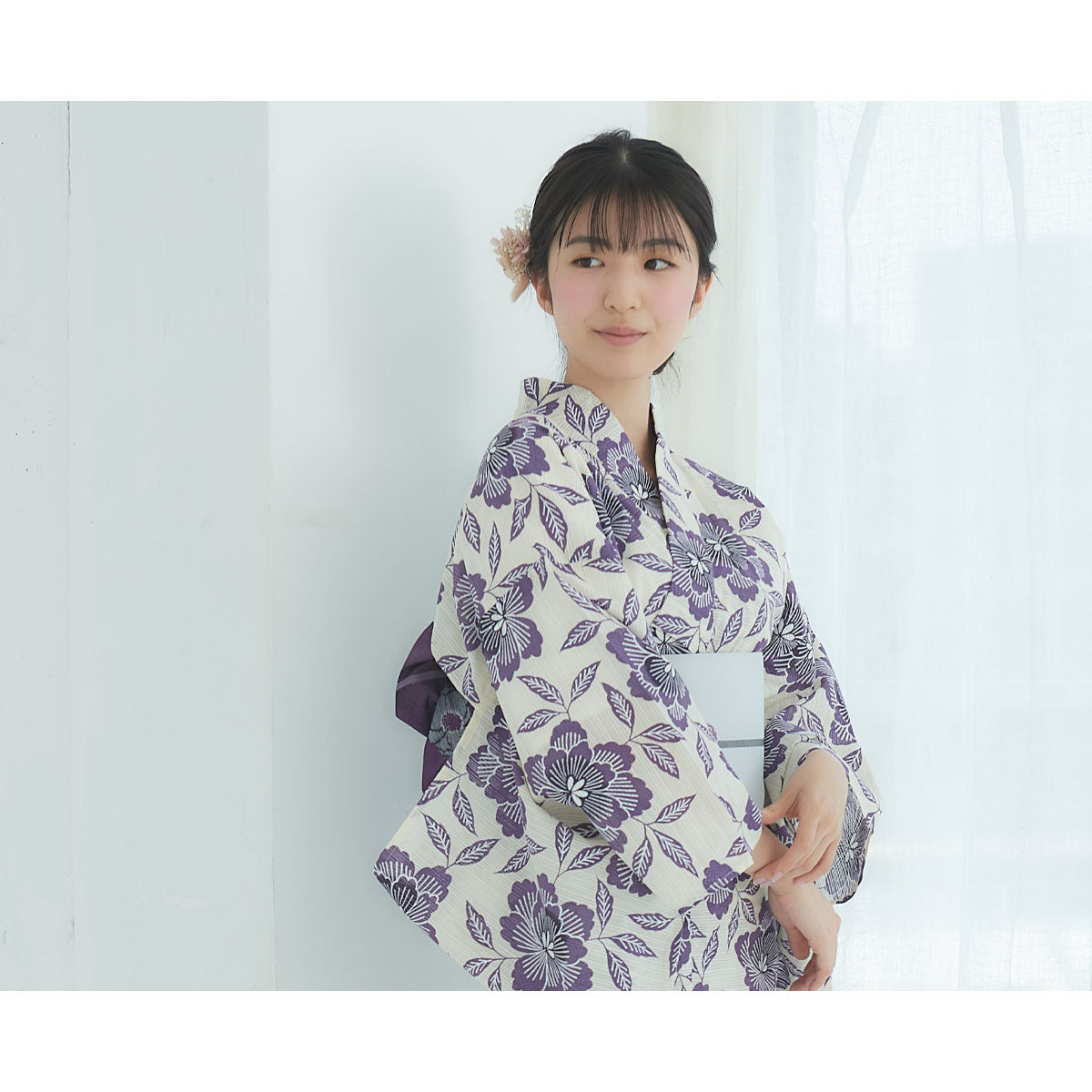 【レンタル】浴衣 フルセット No.58