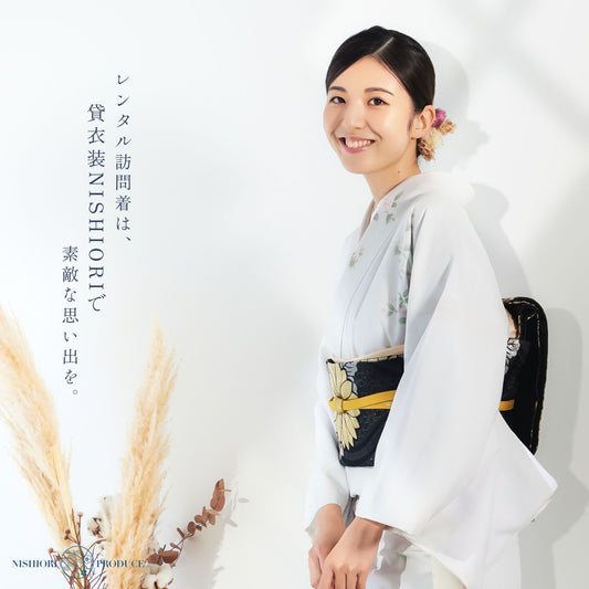 レンタル訪問着フルセット