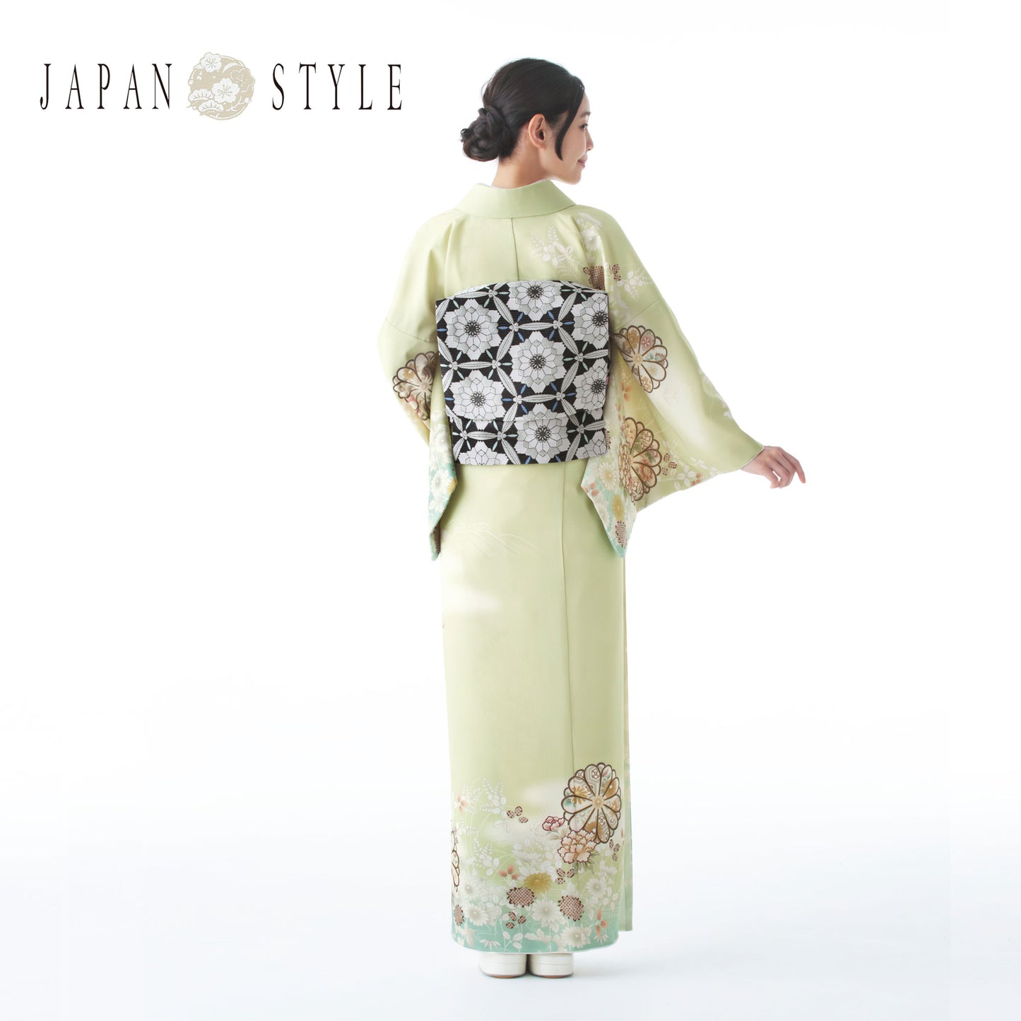 【レンタル】2025年新作JAPANSTYLE訪問着着物貸衣装フルセット【画像の帯がセット】入学式卒業式七五三結婚式お宮参り結納お茶会パーティー母親ママ灰ピンクピンク・グレーNo.436