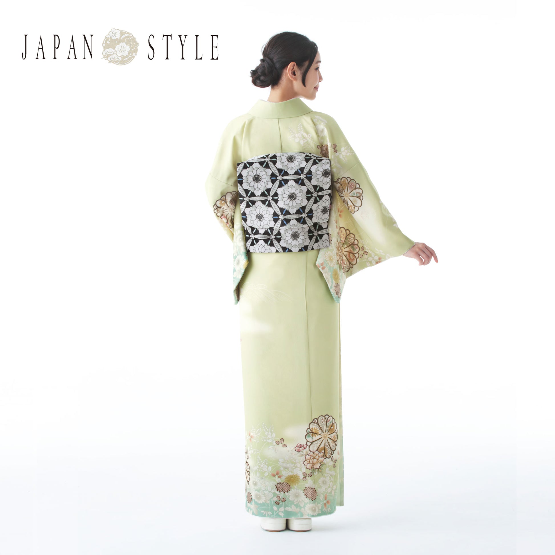 【レンタル】2025年新作JAPANSTYLE訪問着着物貸衣装フルセット【画像の帯がセット】入学式卒業式七五三結婚式お宮参り結納お茶会パーティー母親ママ灰ピンクピンク・グレーNo.436