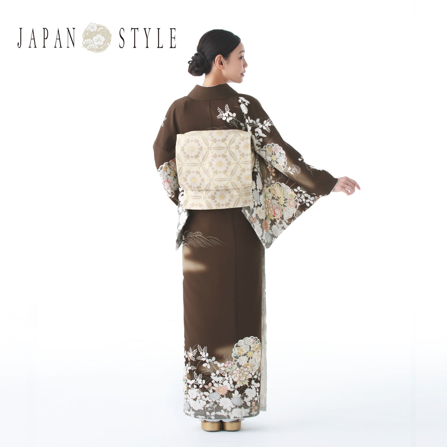 【レンタル】2025年新作JAPANSTYLE訪問着着物貸衣装フルセット【画像の帯がセット】入学式卒業式七五三結婚式お宮参り結納お茶会パーティー母親ママ灰ピンクピンク・グレーNo.436