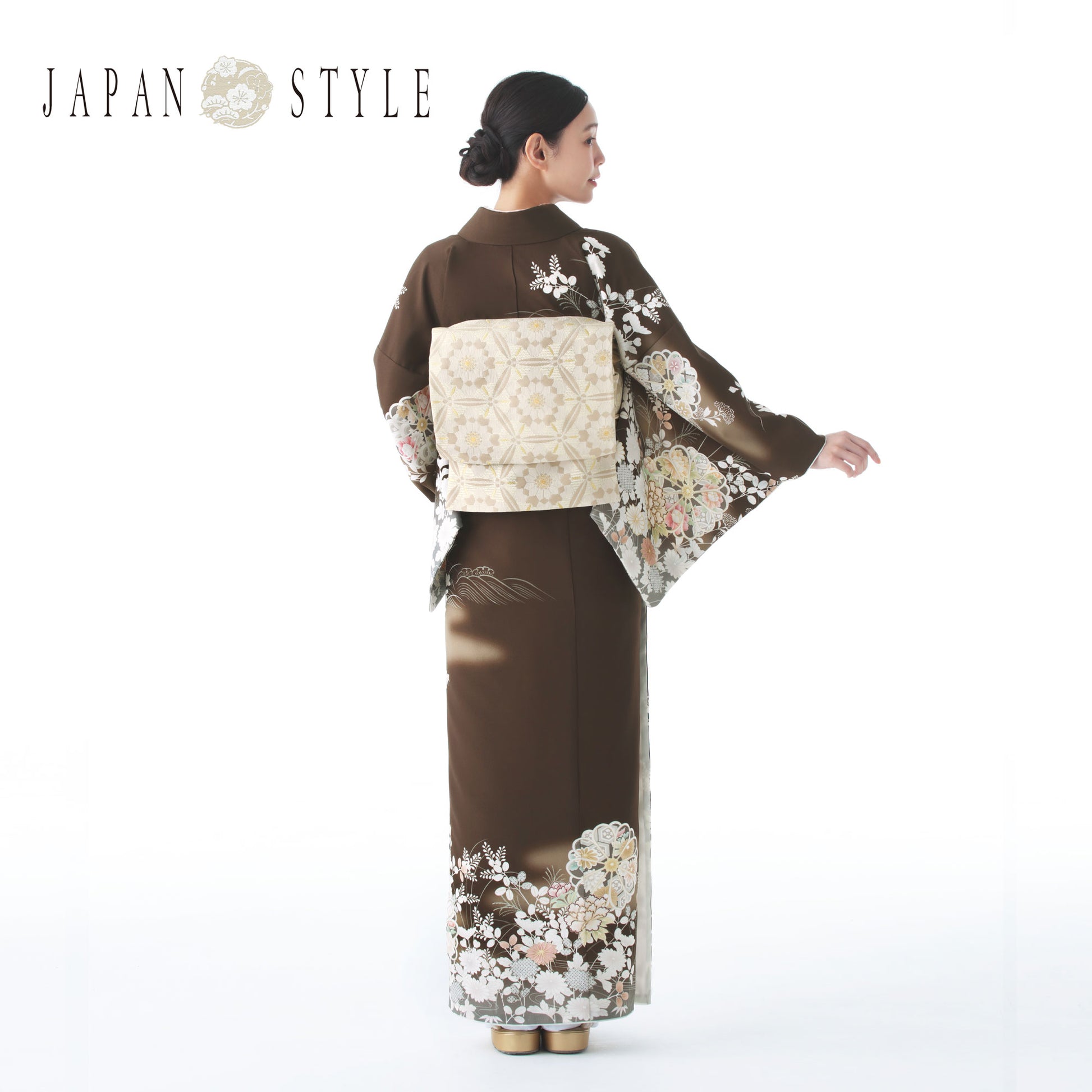 【レンタル】2025年新作JAPANSTYLE訪問着着物貸衣装フルセット【画像の帯がセット】入学式卒業式七五三結婚式お宮参り結納お茶会パーティー母親ママ灰ピンクピンク・グレーNo.436